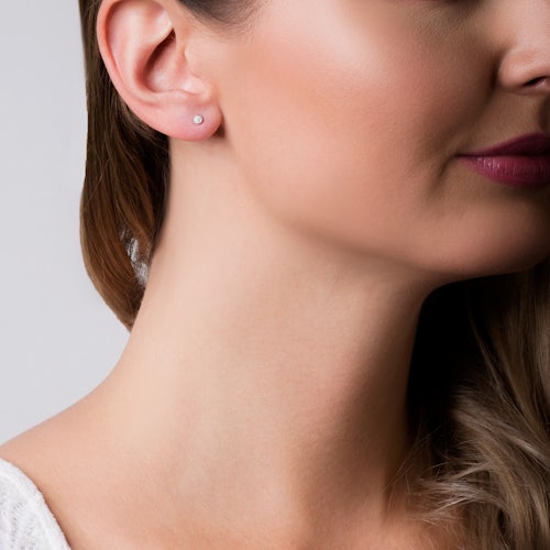 Kolczyki Savicki: dwukolorowe złoto, diamenty